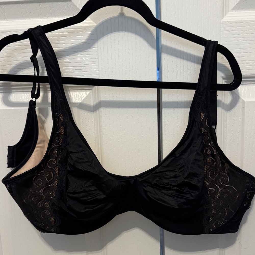 Bali Black Lace Detail Bra